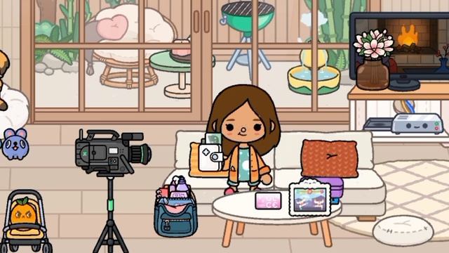 ^^ что в моей сумке??🎀 || Тока Бока || Toca life World ||~ смотреть онлайн