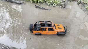 #jeep #wrangler #mn128 по лужам
