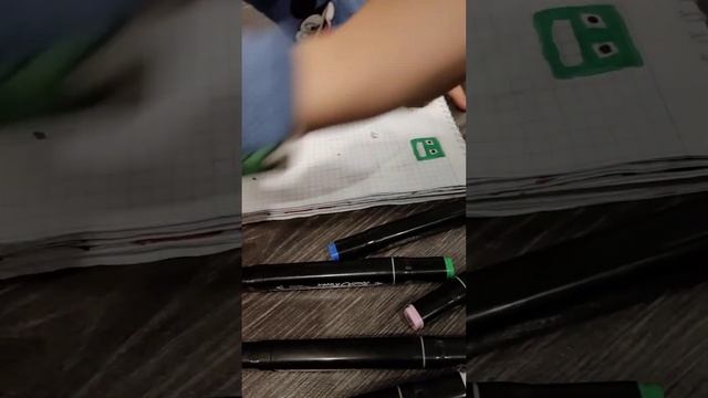 Макс рисует зомби из Майнкрафт смотреть онлайн