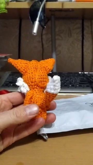 Моя ручная работа. Амигуруми. Лиса 🦊. Fox.
