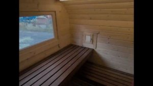 баня на прицепе. лучшее решение для аренды на выходные