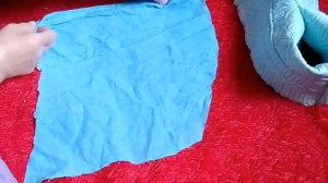 DIY Самый простой способ сшить теплые носки из старого ?