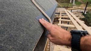 Битумная черепица. Большой уклон-безопасный монтаж. О?