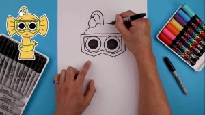 Как рисовать Бейли Спрунки. Пошаговый урок рисования для начинающих