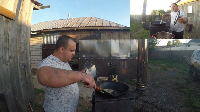 Первый раз готовлю сам на мангале смотреть онлайн