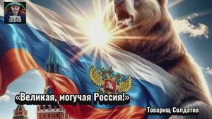 Великая, могучая Россия!
