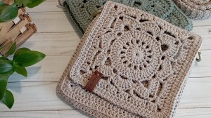 Сумка Планшет с оригинальным  клапаном .Подробный мк .