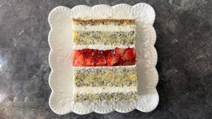 Летний торт ВДОХНОВЕНИЕ с клубничным желе