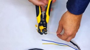 Как обжать силовой кабель наконечниками?