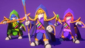 Asset Unity - Battle Wizard Poly Art