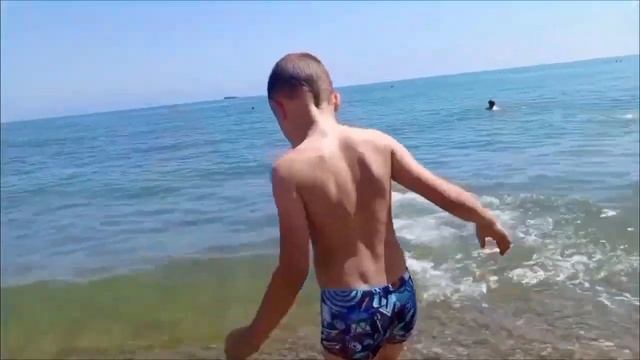 Приехали на пляж Мысхако