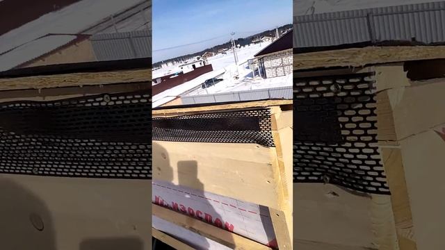 Собрали кровельную стропильную систему из балок из кл