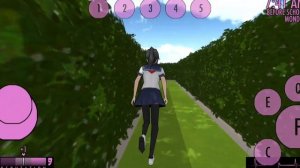 похитила Осану в яндере симулятор на телефон [Yandroid simula