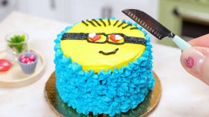 Идея Украшения Мини Торта 🤩🍰 Торт Миньон 😍 Мини Кухня