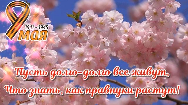 Поздравления  с Днем Победы– красивая видео открытка с праздником Победы  9 мая