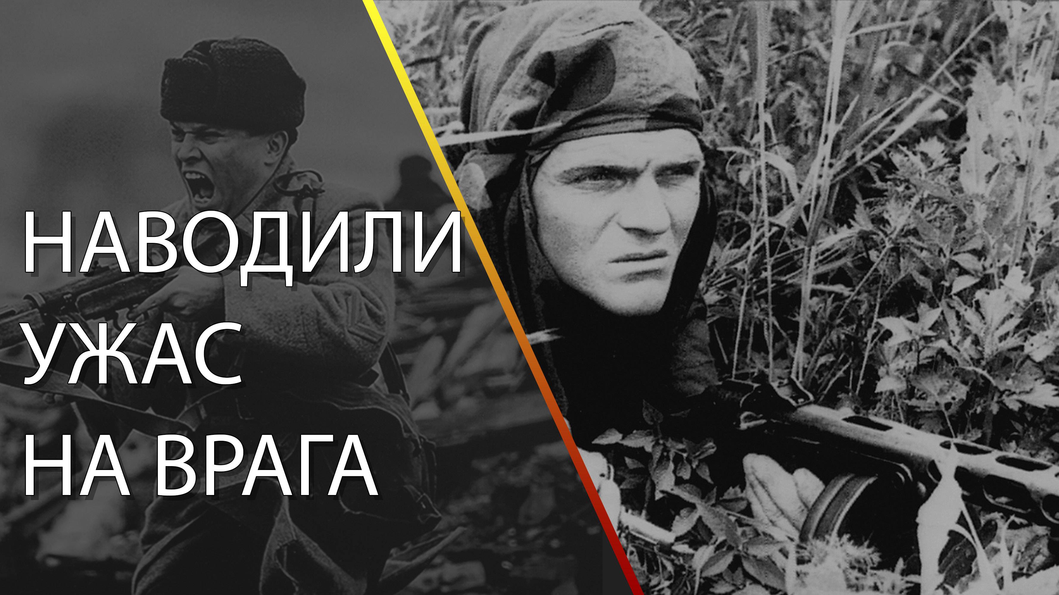 Наводили ужас на врага.