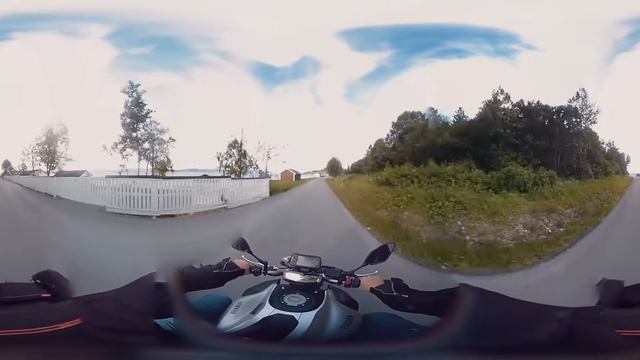 2015 Yamaha MT-07 360° Video ride :)
