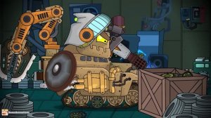 HomeAnimations – Мультики про танки  ГИБРИД-МОНСТР vs Федор - Мультики про танки