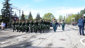 В Абакане прошла генеральная репетиция Парада Победы