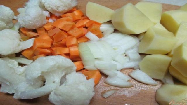 Рагу из говядины с цветной капустой