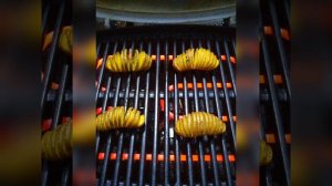 Картофель хассельбек на гриле