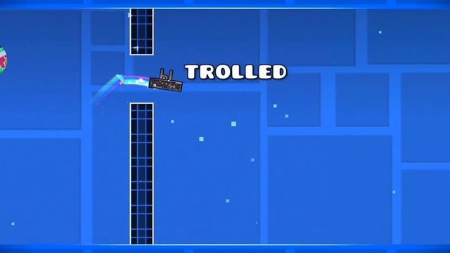 прохождение уровня you we been trolled Geometry Dash