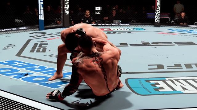 Царукян против Топурии в UFC 5. Жуткий нокаут