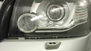 Замена форсунки омывателя фары Freelander 2