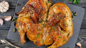 Самая вкусная маринованная курица в духовке. Рецепт сочной курицы в духовке.