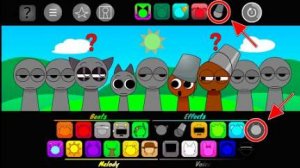 Секретные Звуки Incredibox Sprunki Pyramixed персонажей ｜｜ Новый Мод!