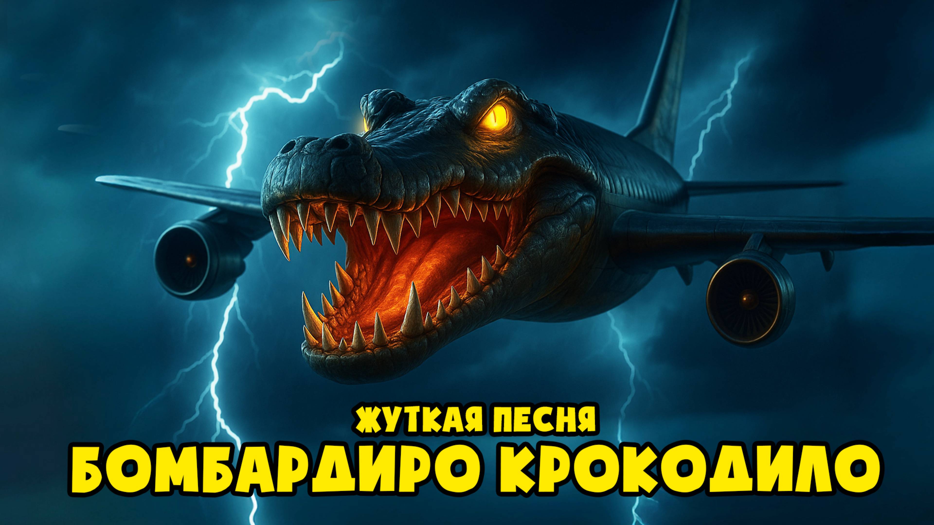 БОМБАРДИРО КРОКОДИЛО  - Аниматор (ПЕСНЯ КЛИП МЕМ BOMBARDINO CROCODILO)
