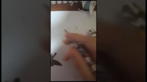 ~сегодня делаем дракона на пальцы! из бумаги лекго!~