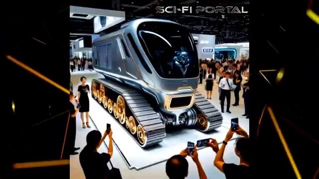 The most futuristic Tracked vehicles