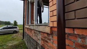 Монтаж алюминиевого стеклопакета! Входная группа + ле?