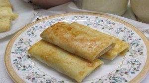 Блины с начинкой из мяса с гречкой