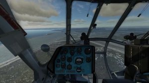 DCS World #2 Ми-8 МТВ2 Запуск взлёт посадка