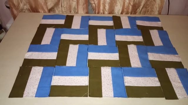 Коврик из лоскутков ткани _мастер класс радуга рукоделия (1) смотреть онлайн