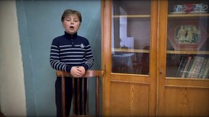 Протасов Семен читает стихотворение "Мужчина", автор Берестов Валентин