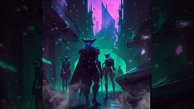 The Warrior Elves of Cyberpunk City