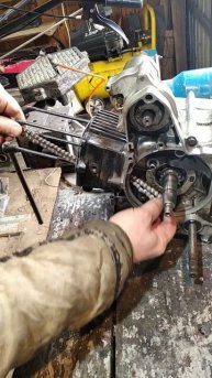 💡 Замена цепи ГРМ на Дельте #shorts #lifehack