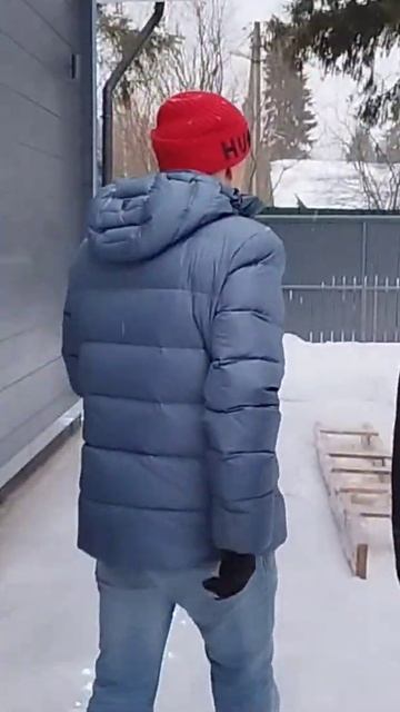 #сканди Декор террасы 40 м кв дома из клееного бруса. смотреть онлайн