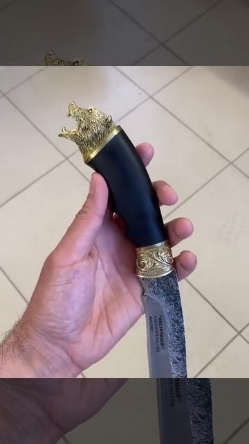 КИЗЛЯРСКИЙ НОЖ ВОСТОЧНЫЙ КОВКА Х12МФ смотреть онлайн