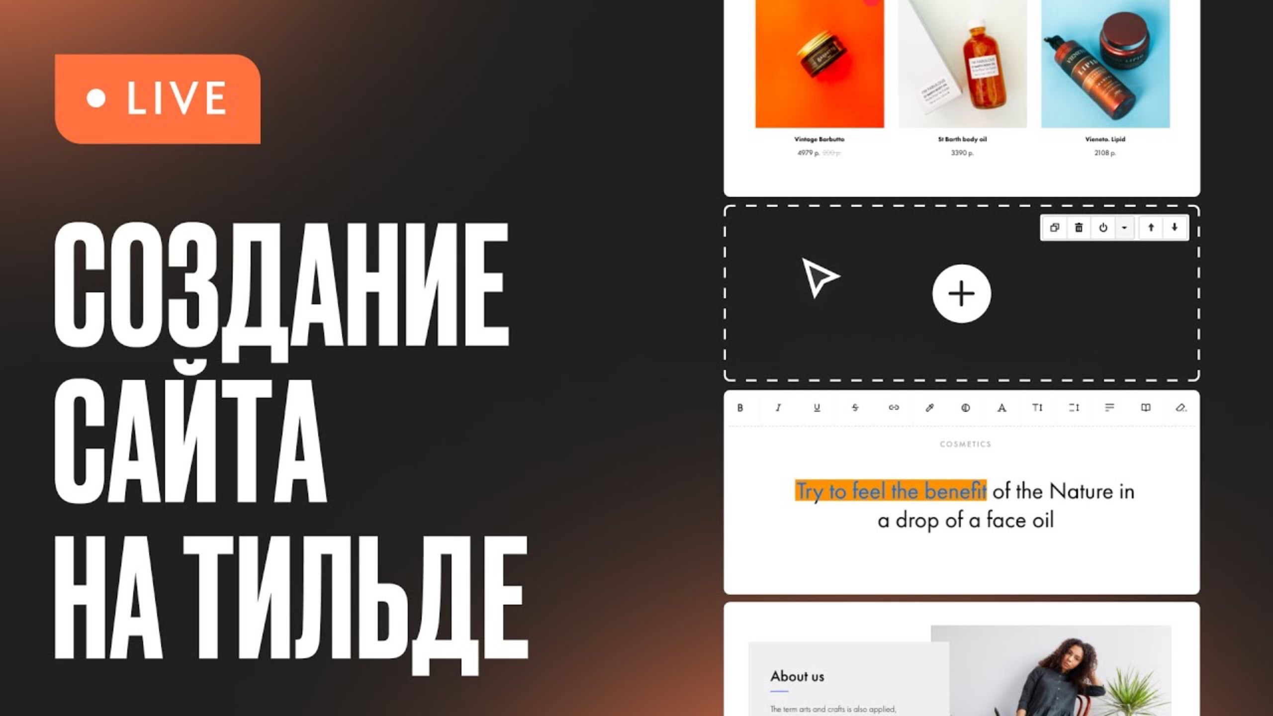 Как создать сайт. Знакомство с Тильдой