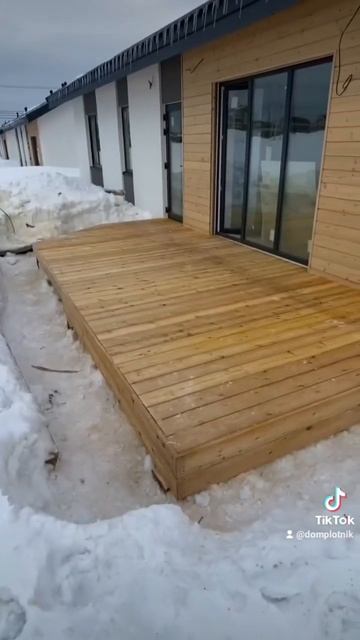Терраса из лиственицы #натуральноедерево #плотник #те?