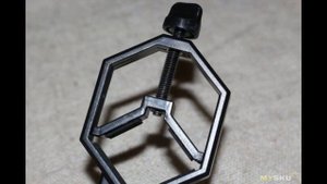 Адаптер для фиксации смартфона на окуляре микроскопа/