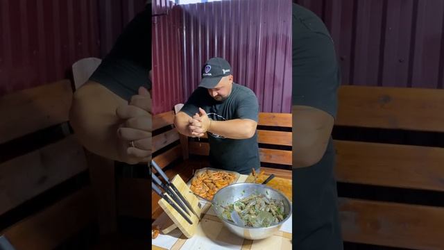 КРЕВЕТКИ НА МАНГАЛЕ, ИЗУМИТЕЛЬНО ВКУСНО.