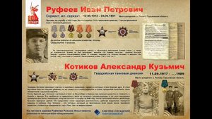 Галерея Памяти по случаю 80-летия Победы в Великой Отечественной войне