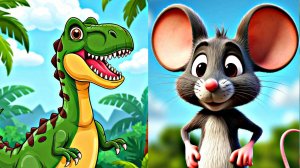 Динозаврик и Мышка  |сказки для детей | сказки на ночь| аудиосказки |