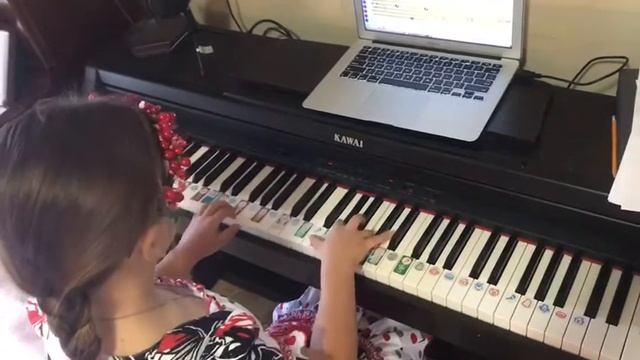 SOFT MOZART Winter Recital 2019-2020 Alexandra (7) Ознак 10 т - Чайковский "Танец пастушков" смотреть онлайн