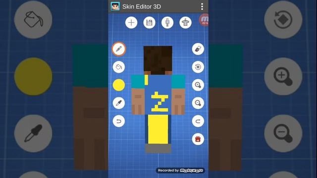 Қазақша SKIN EDITOR 3D. Майнкрафтқа СКИН жасау. KZ смотреть онлайн